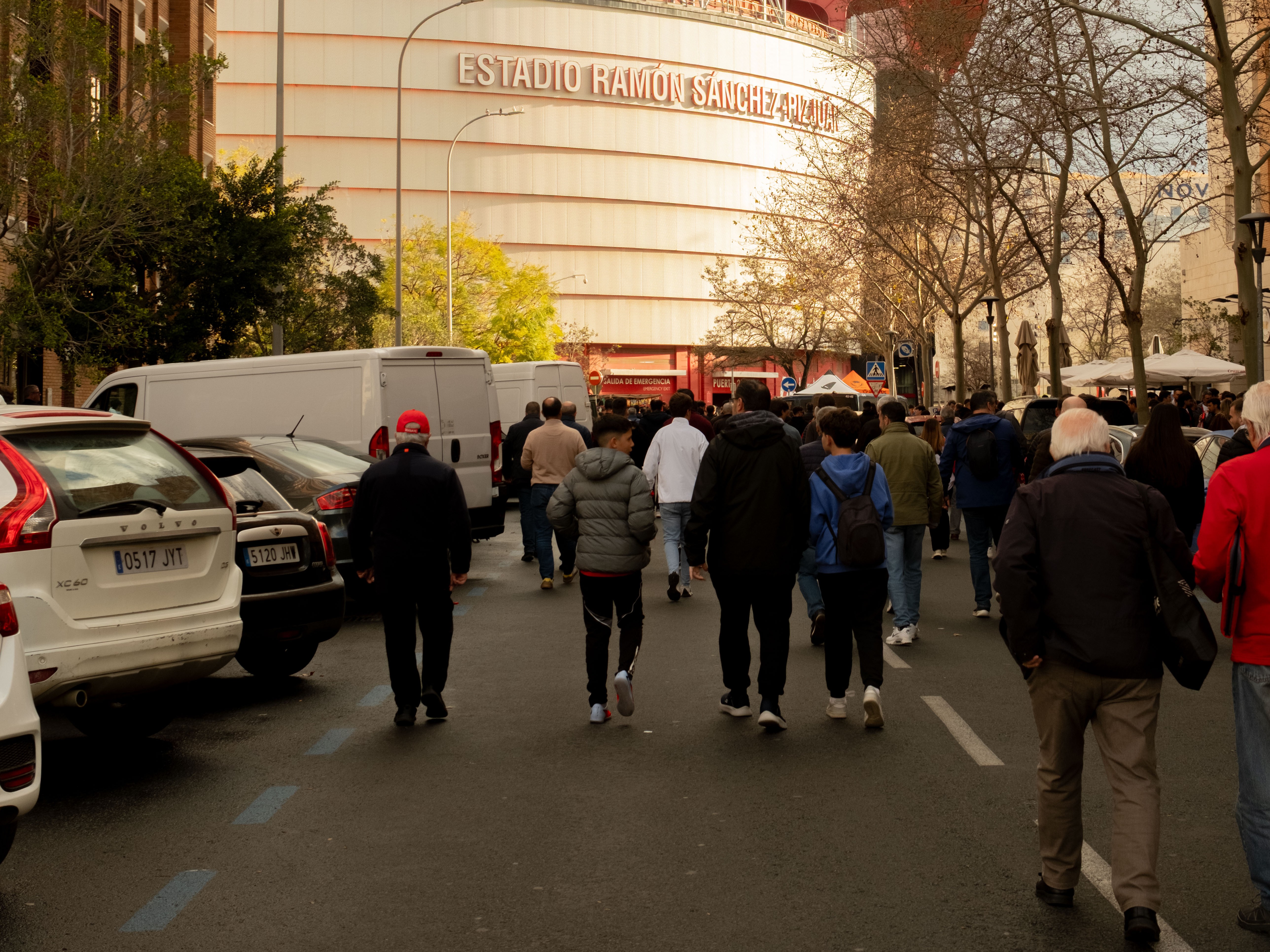Head to the stadium
